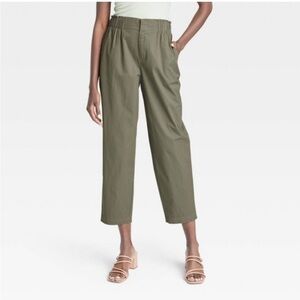 High Waisted Ankle Pants! Excellent Condition! A New Day by Target! Tan Color